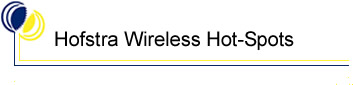 Hofstra Wireless Hot-Spots
