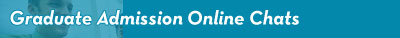 Graduate Admission Online Chats