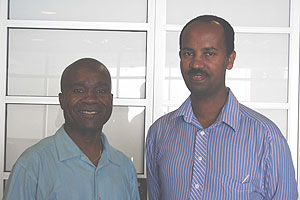 Curriculum and Teaching Professors Blidi Stemn and Mathematics Professor Behailu Mammo