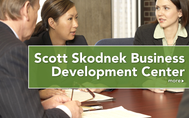 Scott Skodnek Business Development Center - more