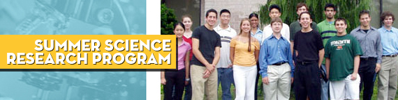 Summer Sciences Experiences