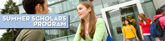 Honors College: Summer Scholars Program