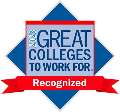 Great Colleges to Work For - Recognized