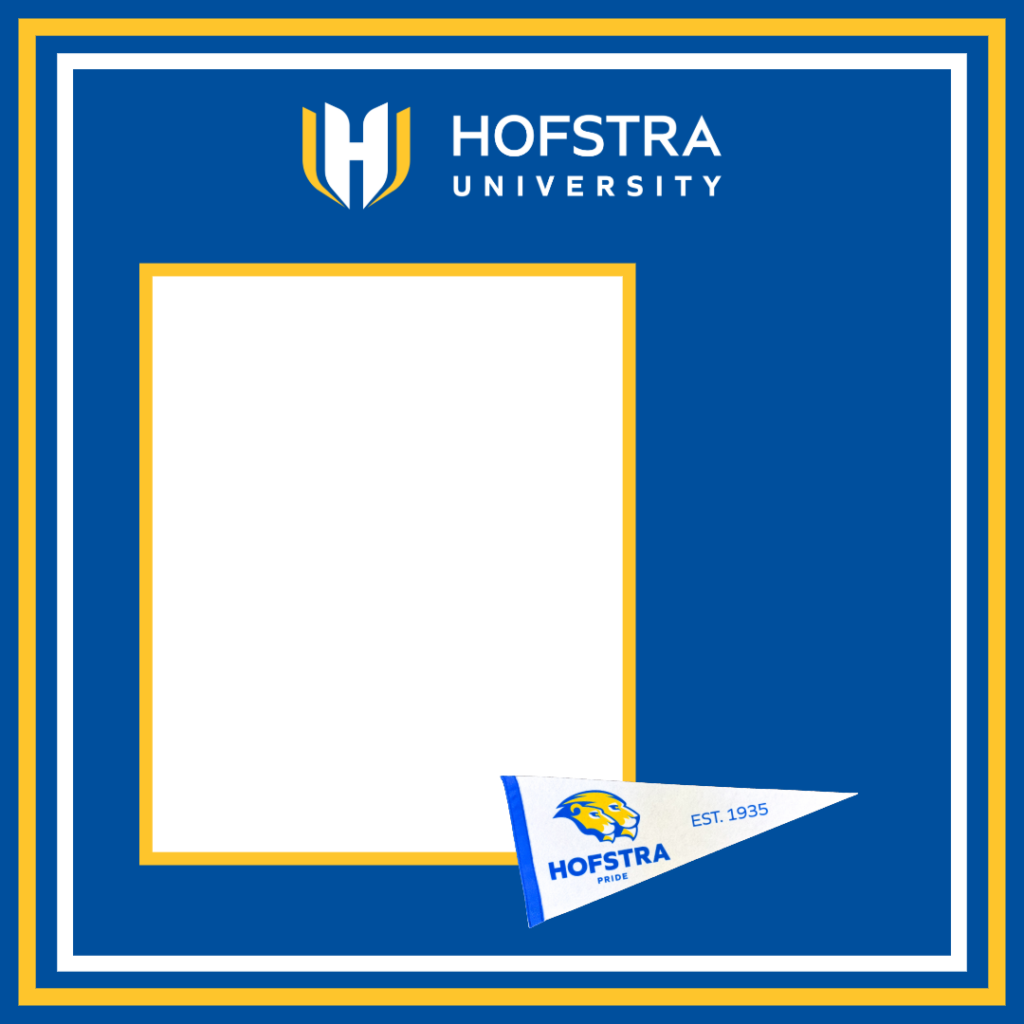 Portrait Blue with Pennant