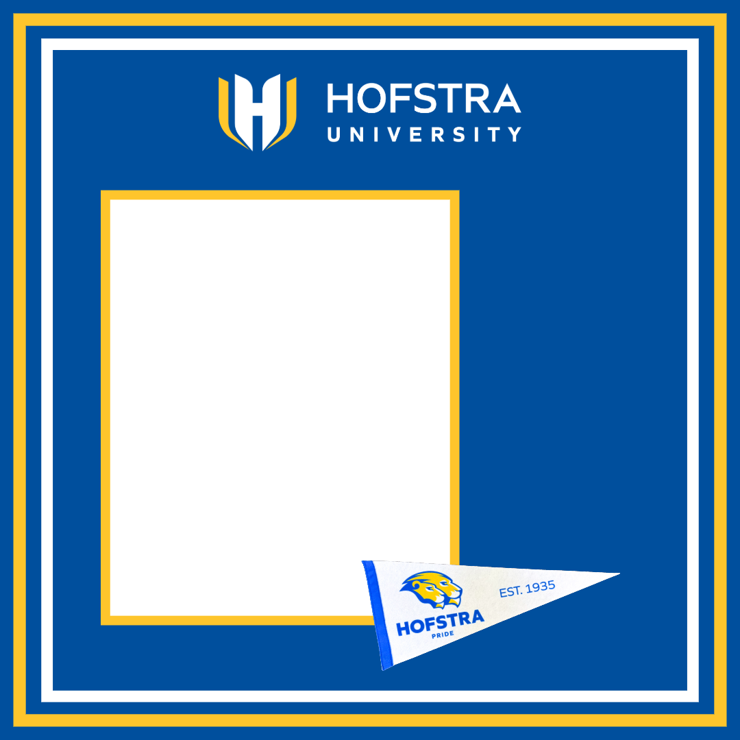Portrait Blue with Pennant