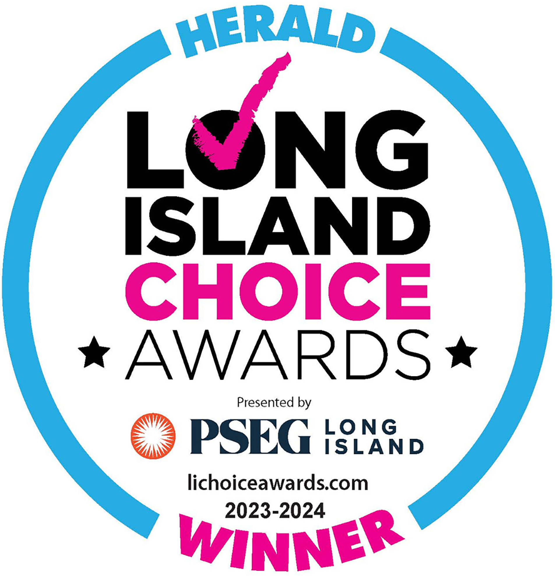 Long Island Choice Awards Winner 2025