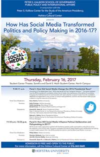 How Has Social Media Transformed Politics and Policy Making in 2016-17?