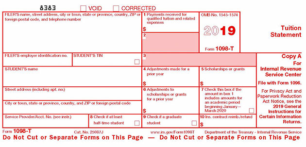 Form 1098T | Hofstra | New York