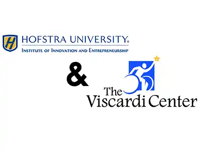 Hofstra University and The Viscardi Center logo