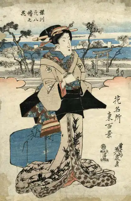 Keisai Eisen, Fukagawa