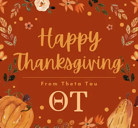 Happy Thanksgiving from Theta Tau