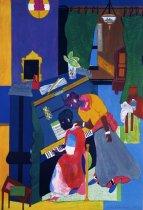 Romare Bearden: Homage to Mary Lou (Piano Lesson)